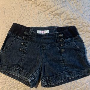 Faux Denim shorts